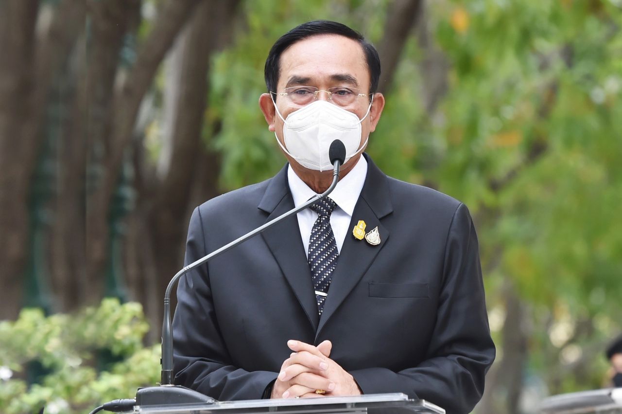 พล.อ.ประยุทธ์ จันทร์โอชา นายกรัฐมนตรีและรัฐมนตรีว่าการกระทรวงกลาโหม