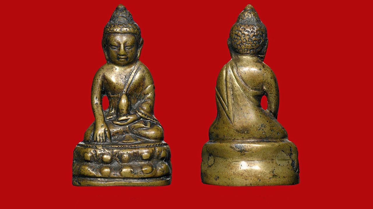 พระกริ่งพุทธนิมิต พ.ศ. ๒๔๘๔ สมเด็จพระสังฆราช (แพ ติสสฺเทว) วัดสุทัศน์ ของ อิทธิ ชวลิตธำรง.