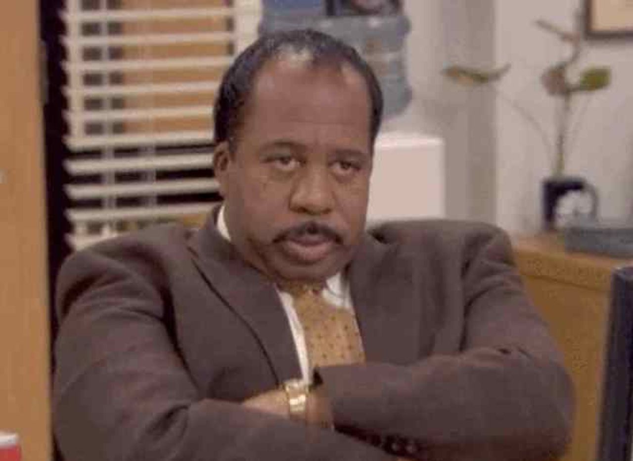 “Bored Stanley” by The Office