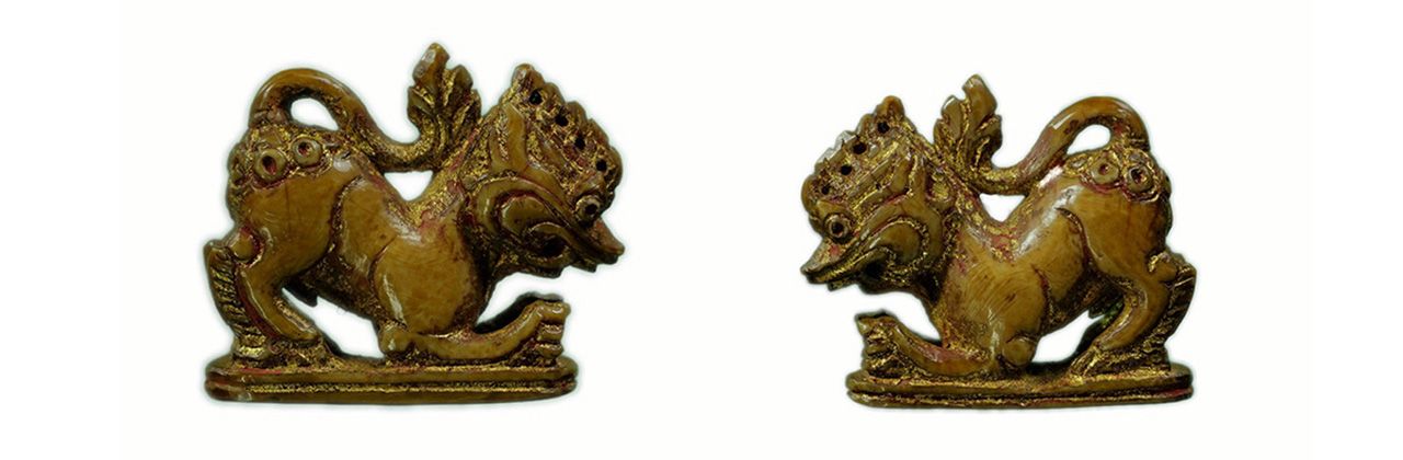 สิงห์ งาแกะ หลวงปู่เฮง วัดเขาดิน ของ เพชร อิทธิ.