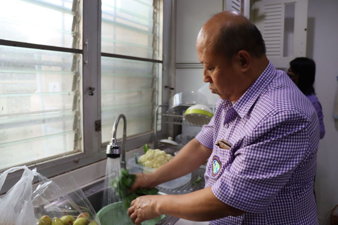 จากแปลงผักมาถึงครัว ใกล้นิดเดียว