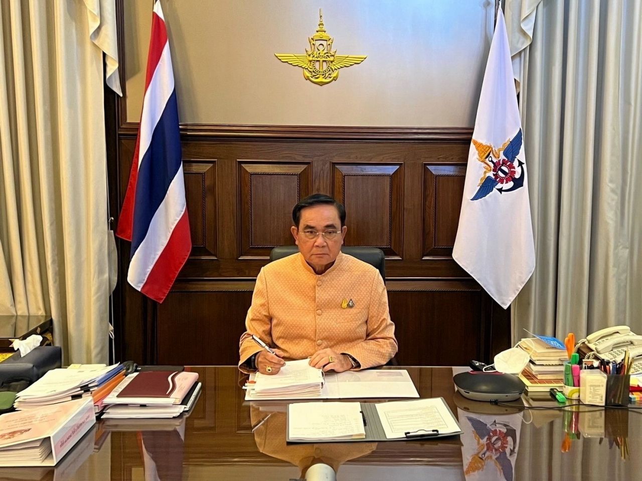 คอนเฟอเรนซ์ร่วมประชุม ครม. จากกระทรวงกลาโหม