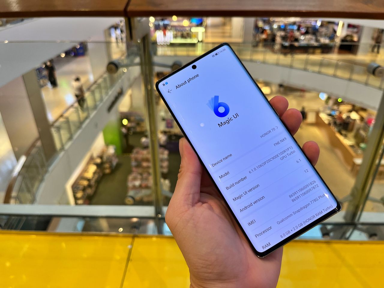 Honor 70 และ Magic UI 6.1