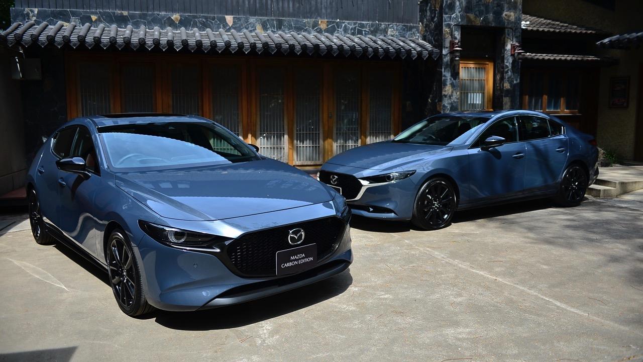 ตัวตึงเพิ่มของอัปราคา MAZDA 3 CARBON EDITION