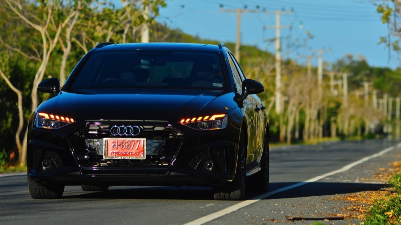 หล่อยันเงา ทดสอบ AUDI A4 AVANT 45TFSI QUATTRO S LINE BLACK EDITION FACELIFT