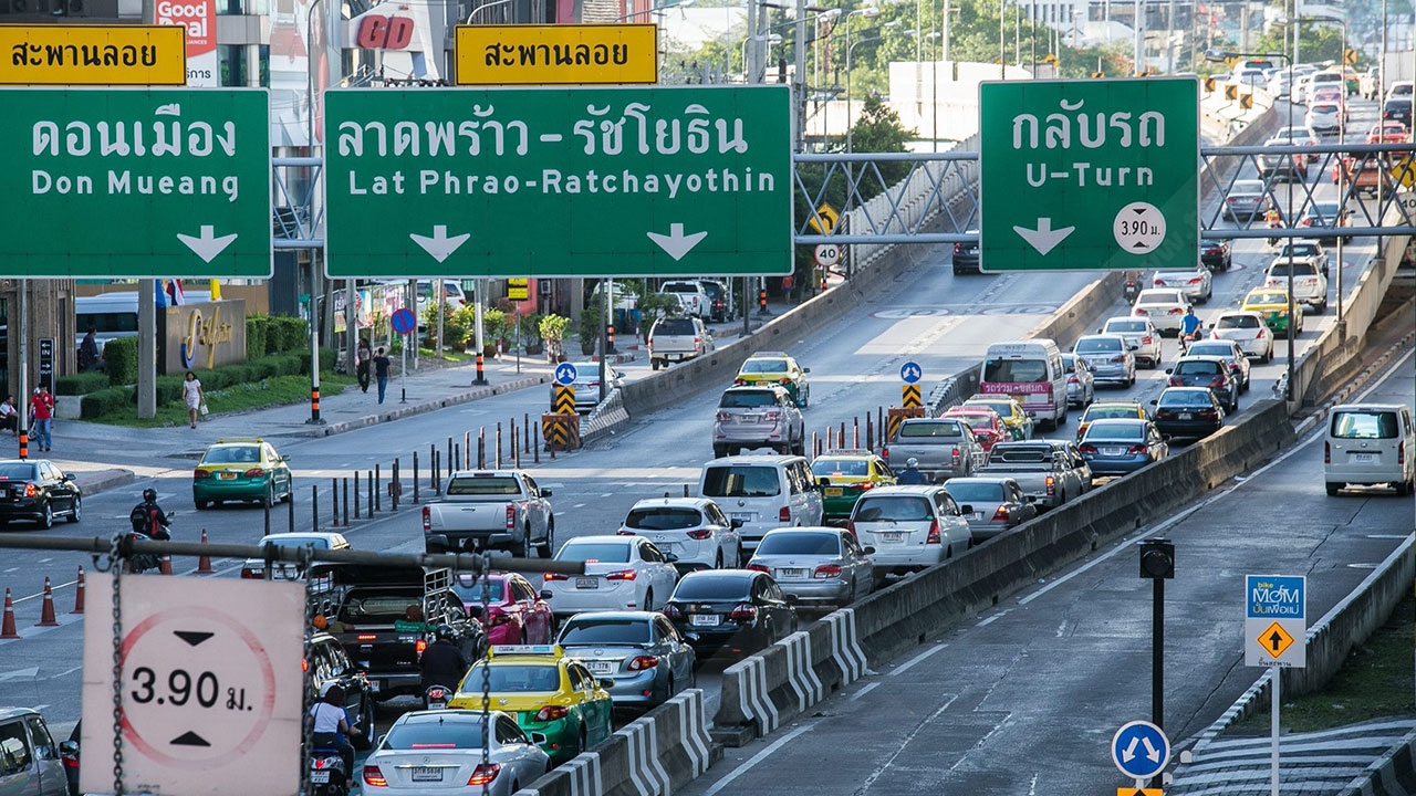 กรมทางหลวง ร่วมนครบาลฯ แก้ไขปัญหาจราจรติดขัด ถ.วิภาวดีรังสิต 