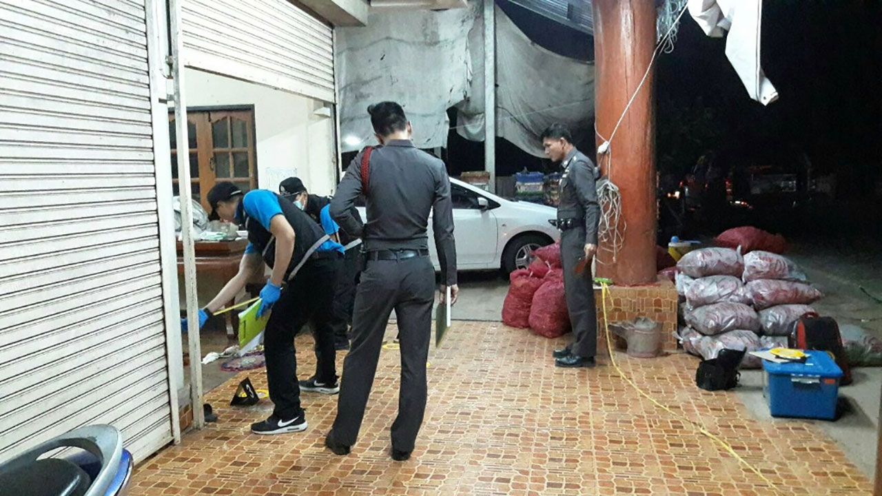 ลั่นไกปลิดชีพพ่อค้ารับซื้อพริก หน้าบ้าน ตร.น่านมุ่งปมขัดแย้งธุรกิจ