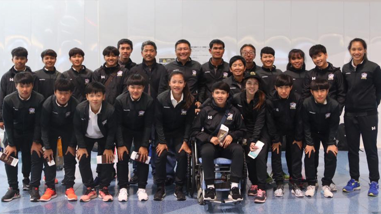 แข้งสาวยู-19 กลับถึงไทย หลังคว้าอันดับ 4 ศึกไซตามะฯ