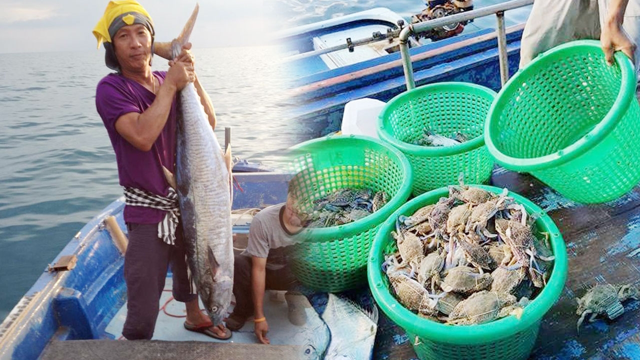 ประมงเกาะช้าง ใช้โซเชียลขายปูม้า-ปลาอินทรี เผยร้านซีฟู้ดแห่จองอื้อ