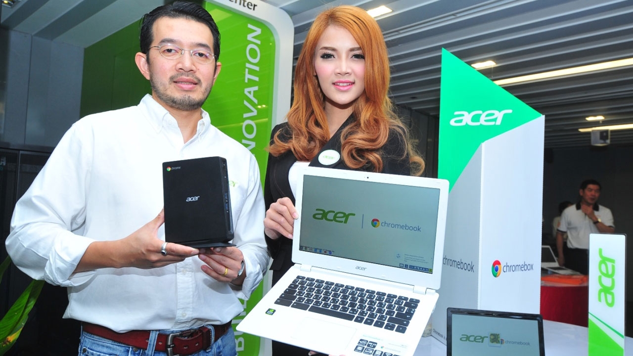 เอเซอร์ โดดลงตลาด 'โครมบุ๊ก' จับกลุ่มการศึกษา-องค์กรธุรกิจ