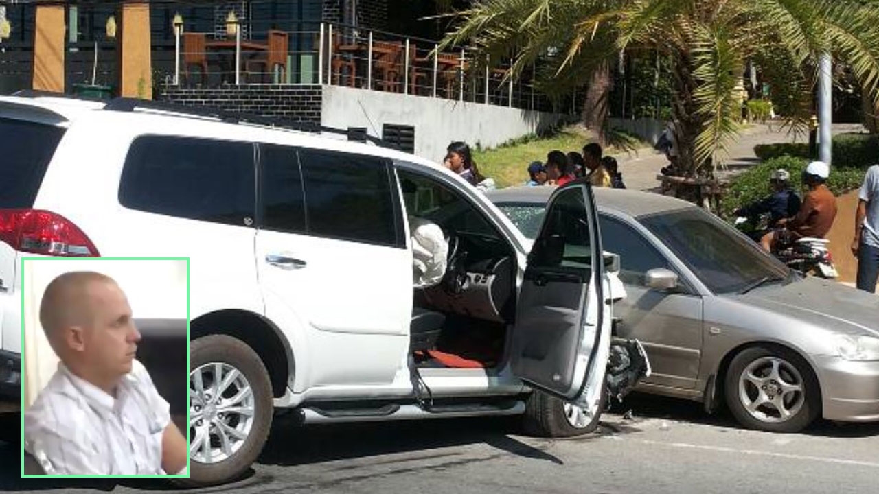 หนุ่มเยอรมัน ใจเด็ดเกาะรถโจ๋ 19 ซิ่งชนแหลกสุดท้ายเสร็จ ตร.