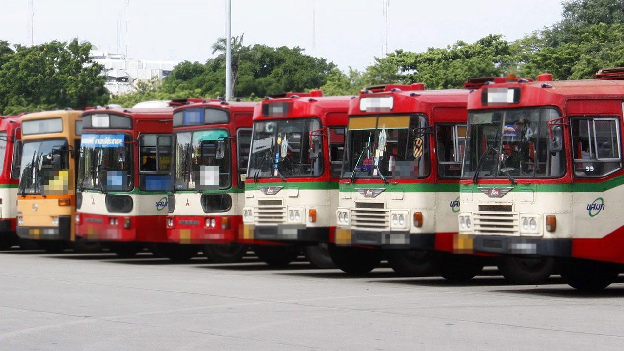 ขสมก.บริจาครถโดยสาร ปลดระวาง 110 คัน ให้สถานศึกษา หน่วยงานรัฐ