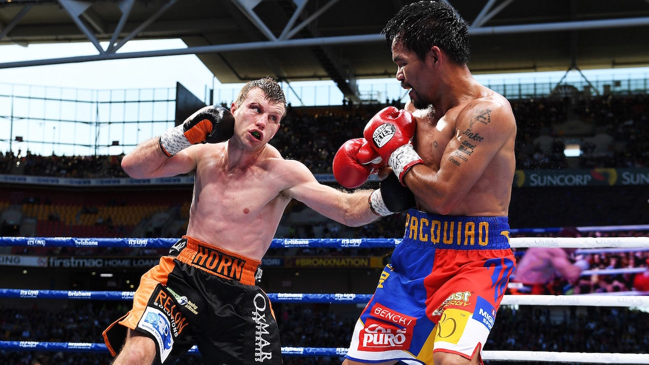 ช็อกทั้งโลก! 'ฮอร์น' โค่น 'ปาเกียว' กระชากเข็มขัดแชมป์โลก WBO สำเร็จ