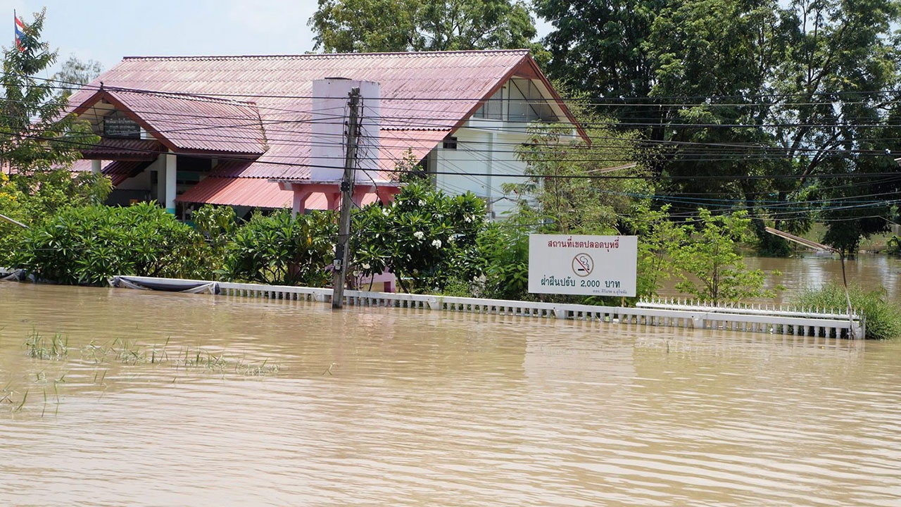 ปภ.รายงานสถานการณ์น้ำท่วม 4 จังหวัด ดับ 3 ราย