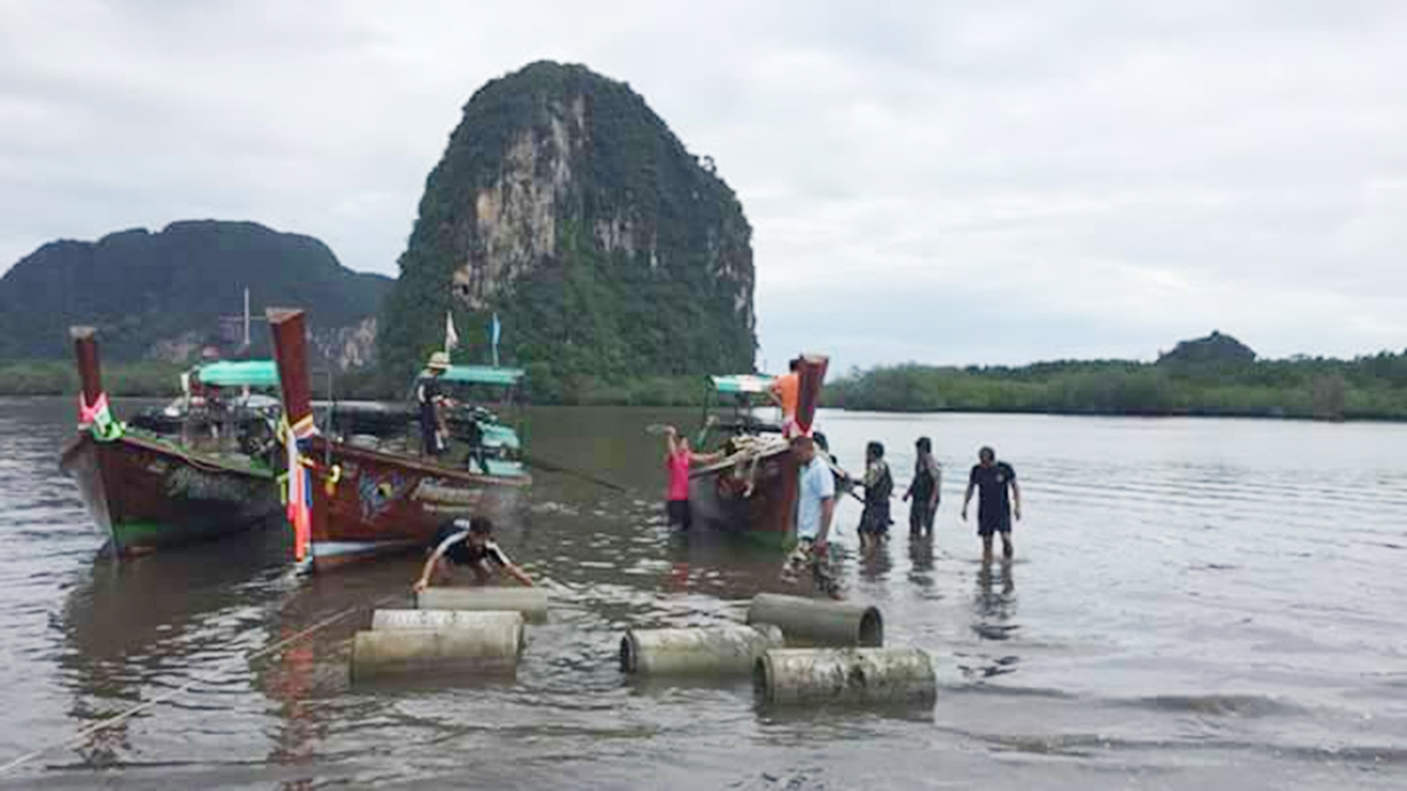 ผุดเขตอนุรักษ์พะยูน จุดแรกของไทย บริเวณหาดปากเมง จ.ตรัง