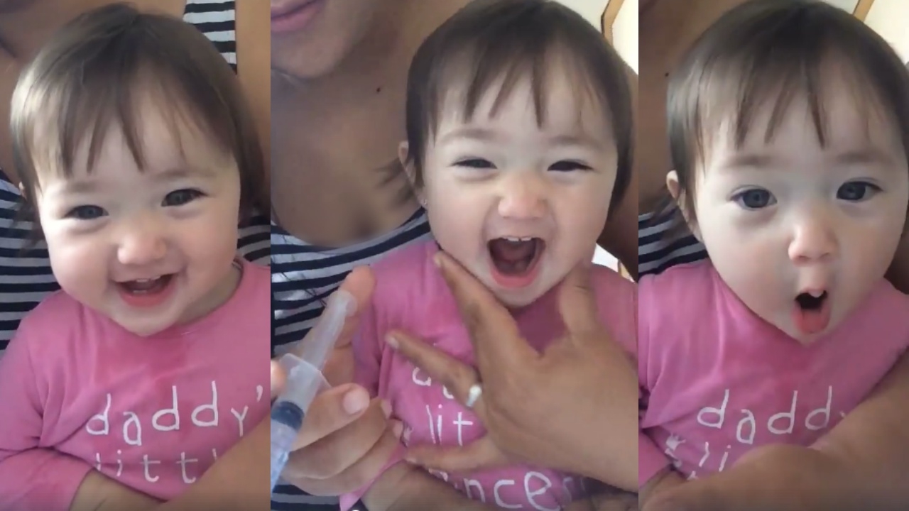 6 วัน 42 ล้านวิว! คลิป ‘น้องเอมิลี’ ล้างจมูก อารมณ์ดีมาก หลงรักหมดใจ