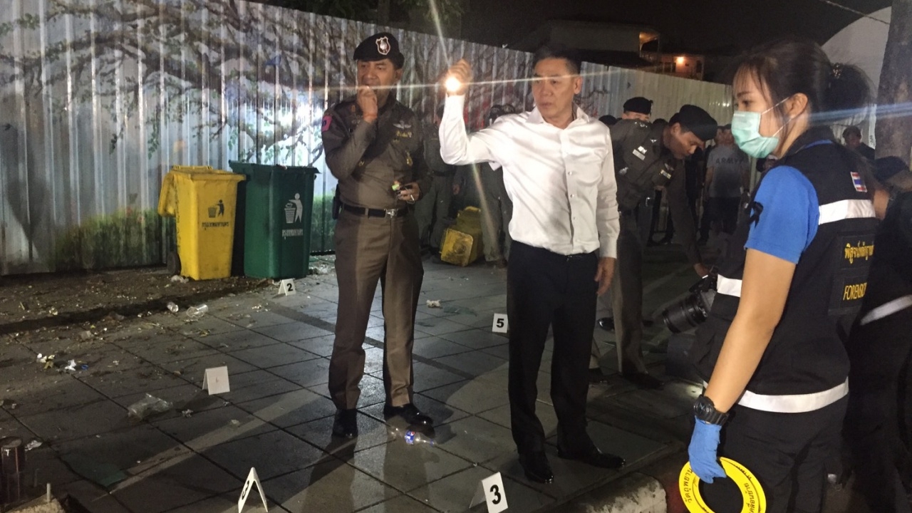 ระเบิดถังขยะ กองสลากเก่า'อีโอดี'ยัน เป็นระเบิดปิงปองแรงดันต่ำ