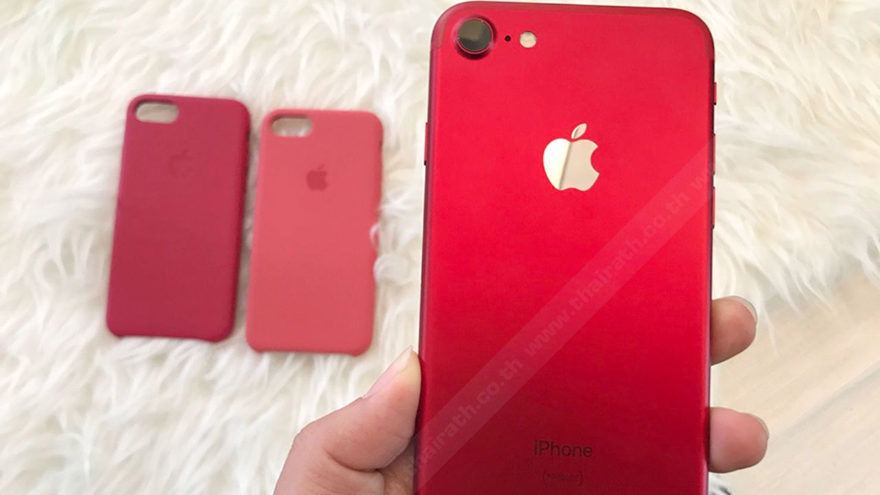 แดงสวยสะดุดตา พาไปชม iPhone 7 RED เหมือนได้จับเองทุกมุม!