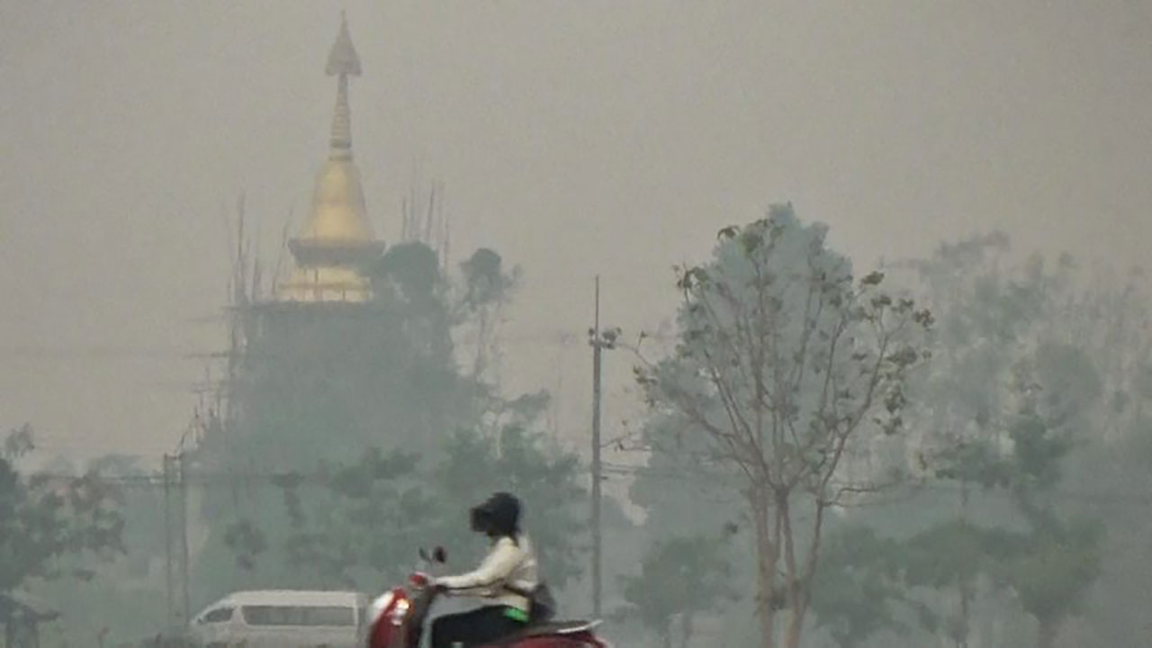 เชียงใหม่-แม่ฮ่องสอน-ลำปาง ค่าฝุ่นละอองเกินมาตรฐาน กระทบสุขภาพ