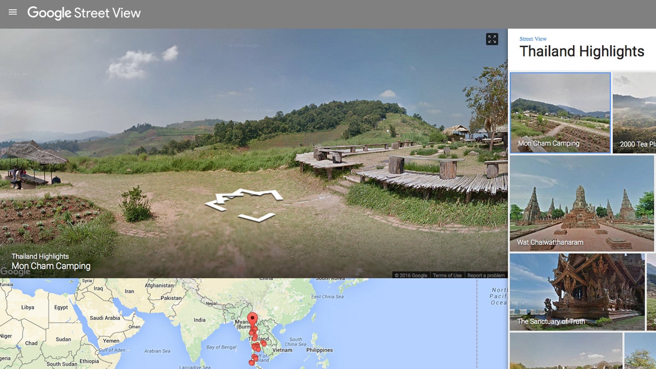 มุมมองใหม่ประเทศไทย ชมภาพชุดสตรีทวิว กูเกิลจัดให้ 150แห่ง!