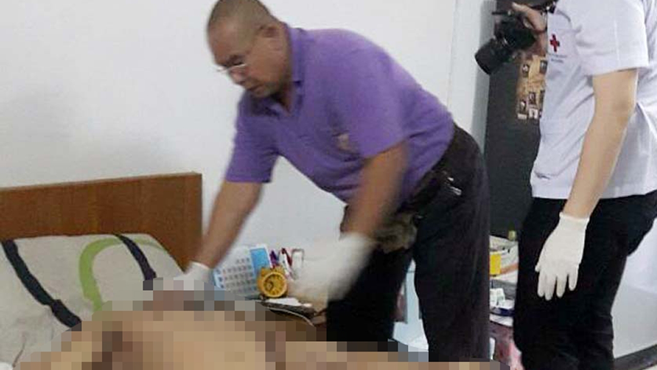 หนุ่มนักเพาะกาย ช็อกดับคาห้อง คาดโด๊ปหนักเตรียมแข่ง