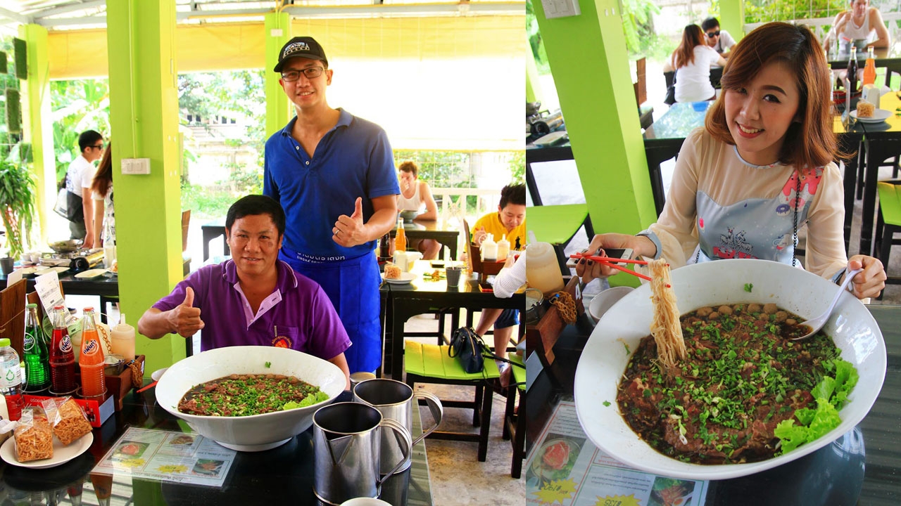 ท้านักชิม! เปิบก๋วยเตี๋ยวเนื้อชามเบิ้ม หมดใน 35 นาที กินฟรี