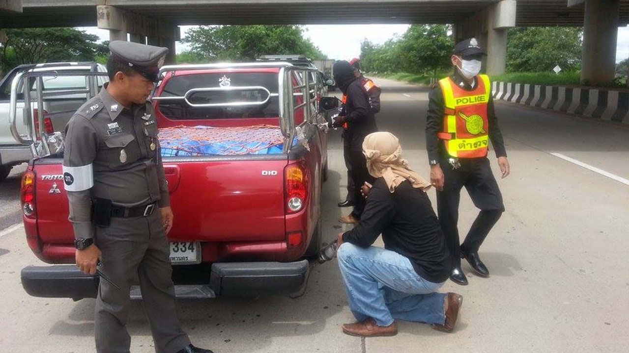 จับปรับจริงรถควันดำ! ตร.ขอนแก่น ตั้งจุดสกัดรอบเมือง