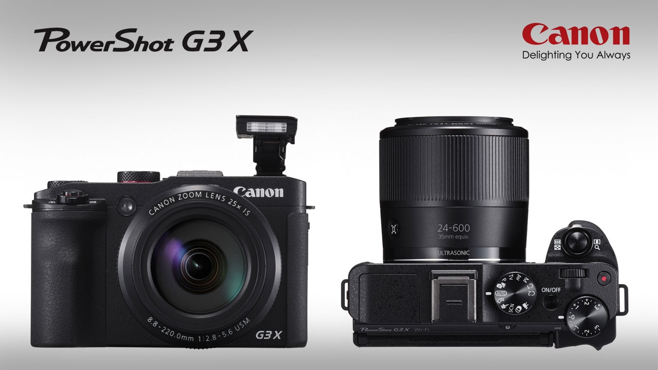 แคนนอน เอาใจนักเดินทาง ส่ง PowerShot G3 X กล้องคอมแพคซูม 25 เท่า