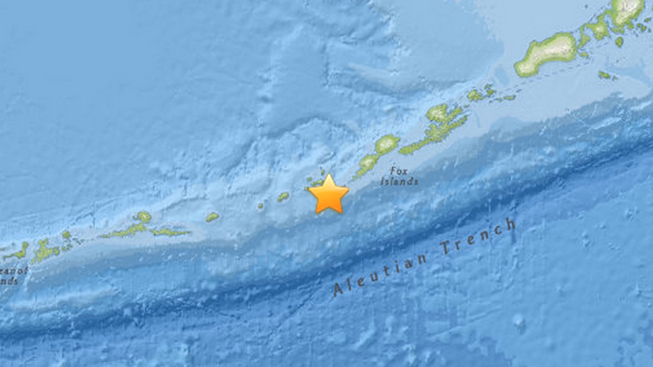 ระทึก! เกิดแผ่นดินไหว 6.9 ในทะเล นอกชายฝั่งอะแลสกา 
