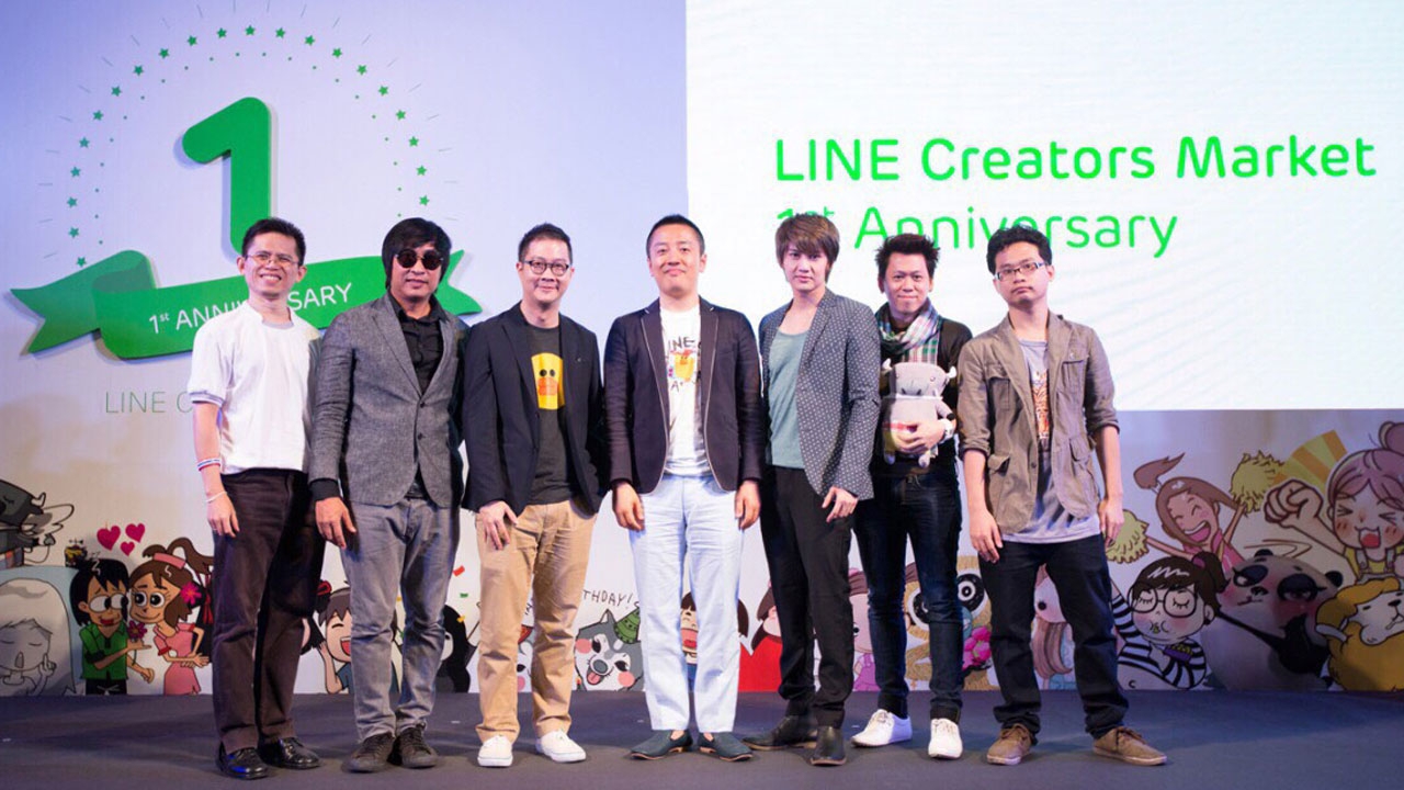 ไอเดียคนไทยมาแรง 'LINE' ผุดประกวดสติกเกอร์ พาบุกสำนักงานญี่ปุ่น