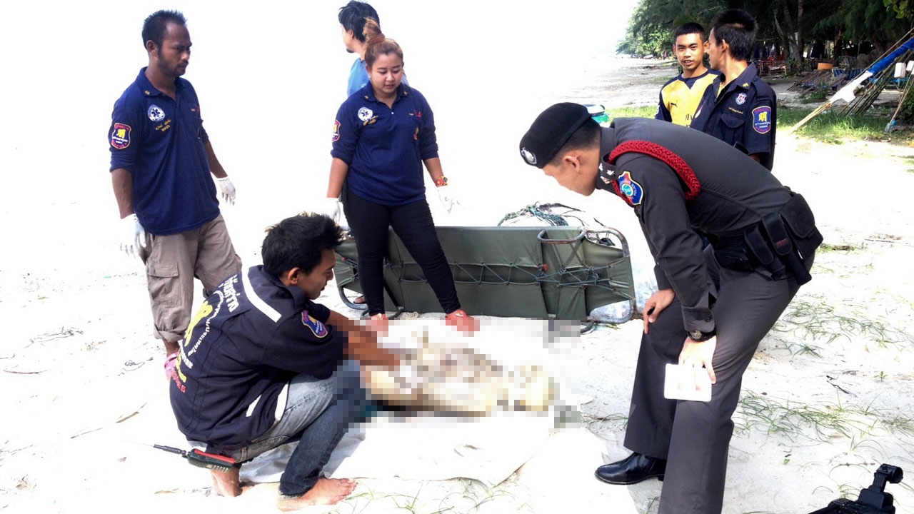 พบศพชายนิรนาม-สักแขนซ้าย ลอยเกยหาดเมืองระยอง