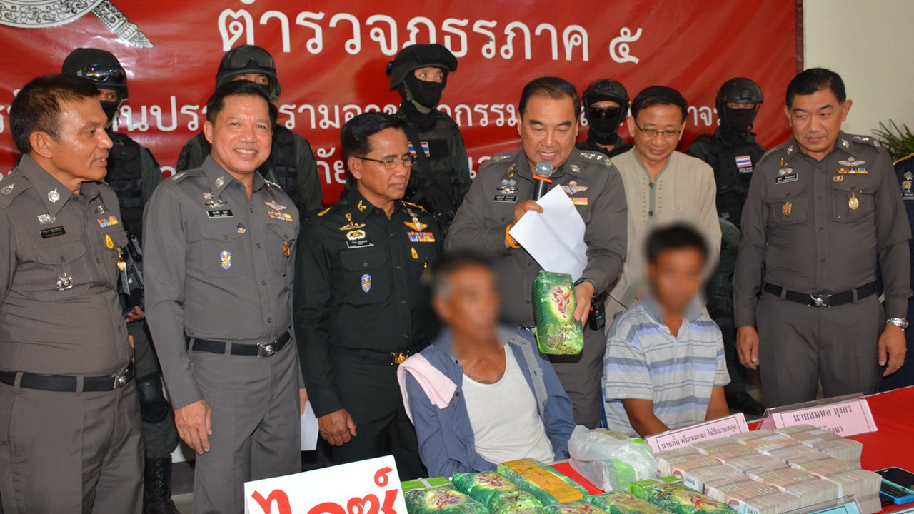 จับยาไอซ์ 10 กก. แก๊ง 'มหาจ่า' พันธมิตรเครือข่าย 'พ.ท.ยี่เซ'