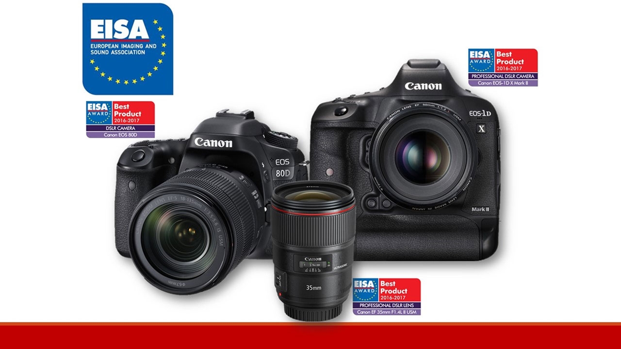 กล้อง-เลนส์ แคนนอนคว้า 3 รางวัลใหญ่จากเวที EISA ปี 2016-2017