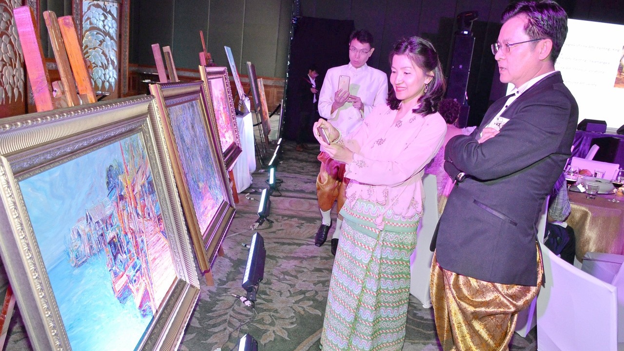 ซีอีโอแถวหน้าของไทยร่วมสร้างกุศลประมูลภาพศิลป์