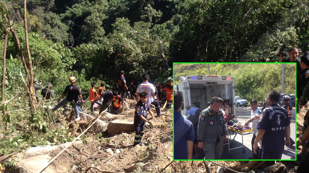 รถทัวร์ 'ผู้เกษียณอายุ กสท' ตกเขาพลึงที่อุตรดิตถ์ สรุปดับ 18 เจ็บ 20