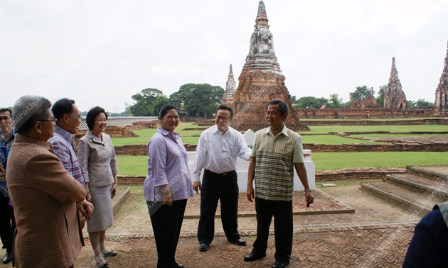 "สุกุมล"สั่งกรมศิลป์เฝ้าระวังน้ำท่วมโบราณสถาน 24 ชม. 