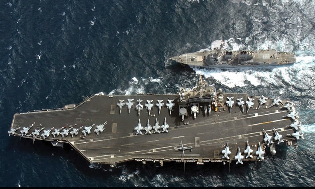 เยี่ยมชมเรือบรรทุกเครื่องบิน USS GEORGE WASHINGTON