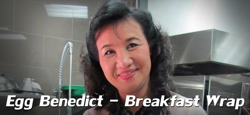 Egg Benedict - Breakfast Wrap