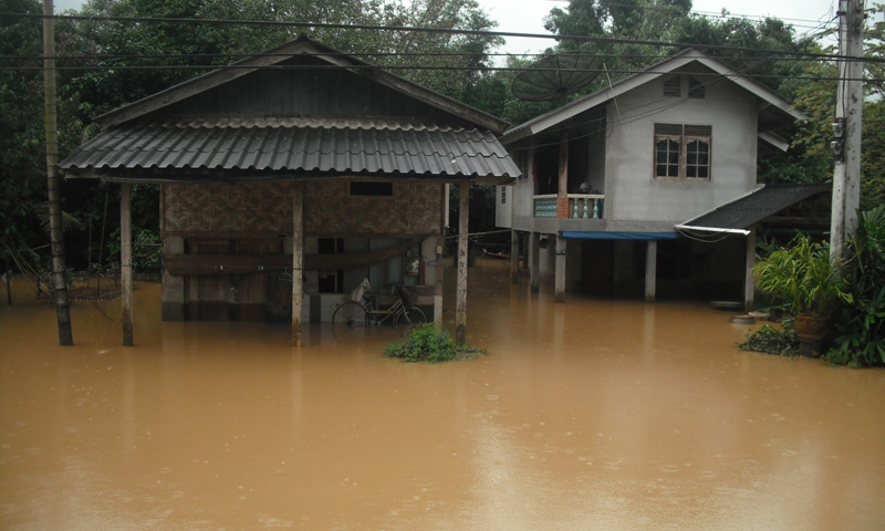 น้ำท่วม 3 ตำบล จ.พังงาเดือนร้อน 200 ครัวเรือน 