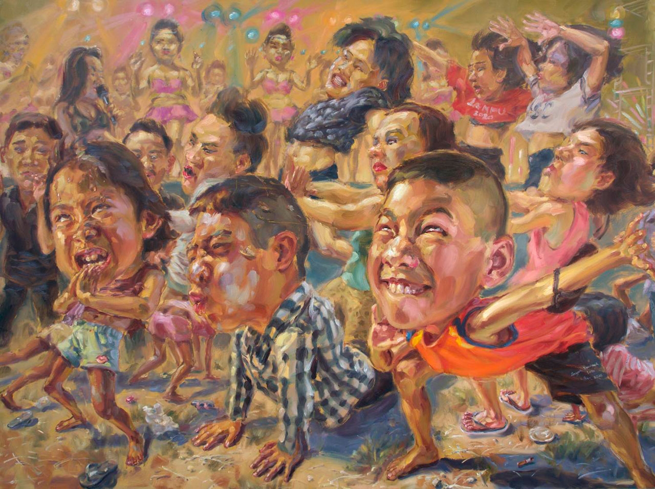 ตัวอย่างผลงานของคุณลำพู กันเสนาะ