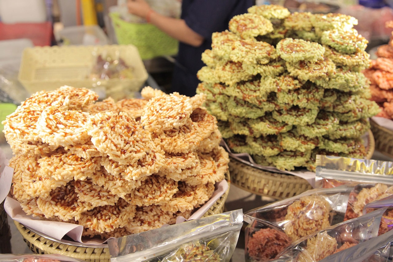 ข้าวแต๋น ร้าน Ticky Rice จากตลาดน้ำคลองลัดมะยม