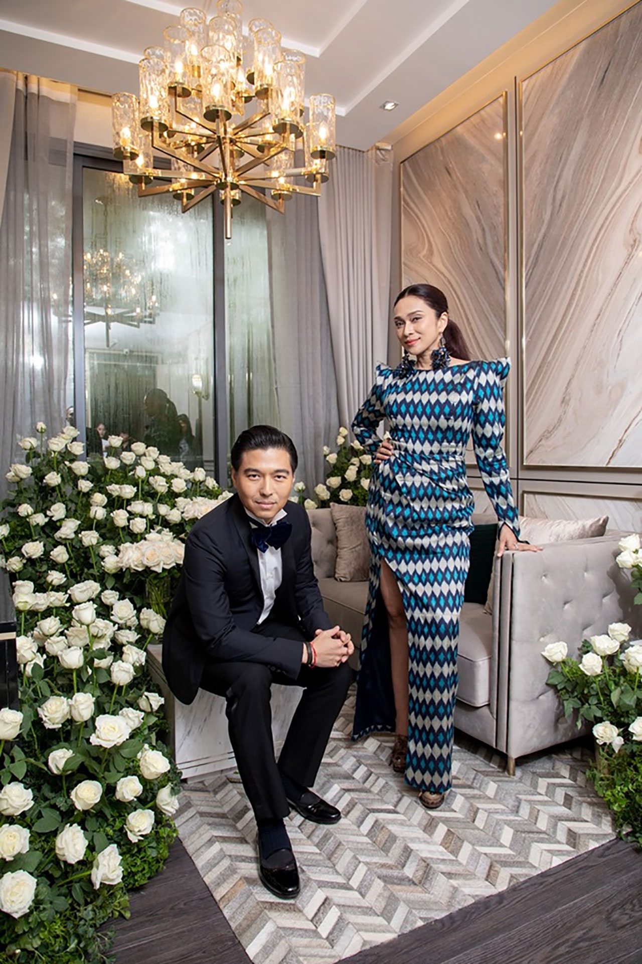 นายสรรพสิทธิ์ ฟุ้งเฟื่องเชวง Director of Brand Strategy บริษัท เอพี (ไทยแลนด์) จำกัด (มหาชน) และ  คุณพัชทรี ภักดีบุตร ผู้ก่อตั้งแบรนด์เครื่องหอม ชื่อดัง ERB (เอิบ)