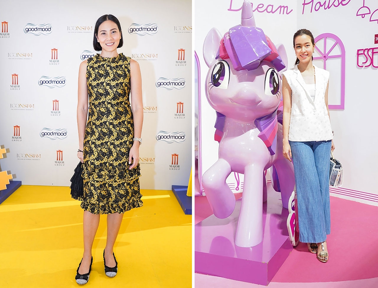 ม.ร.ว. จันทรลัดดา ยุคล และ ม.ล.อรดิศ สนิทวงศ์