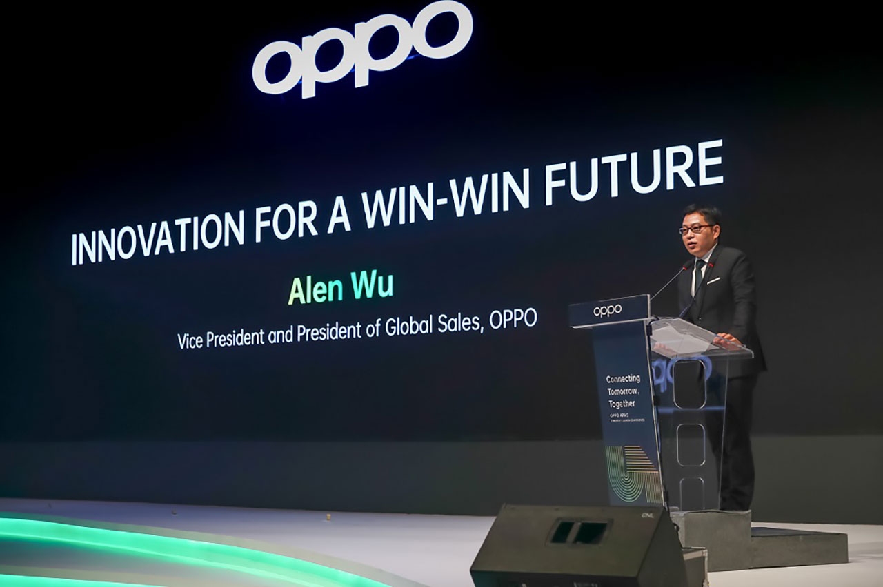 คุณ Alen Wu, Vice President และ President of Global Sales ของ OPPO