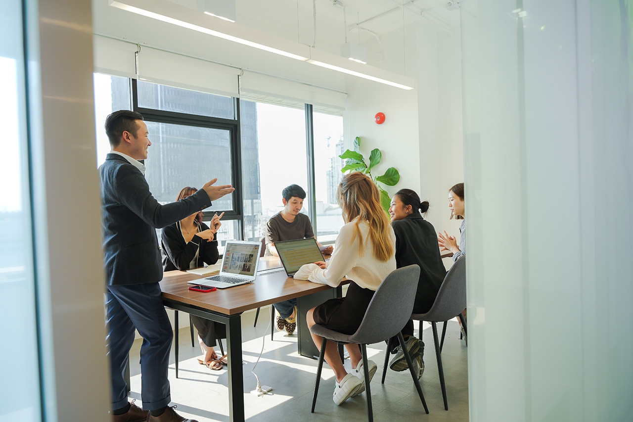 ภาพบรรยากาศออฟฟิศ Yes Web Design Studio