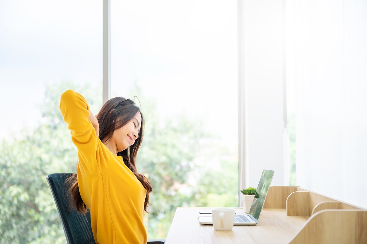 ท่าบริหารออฟฟิศซินโดรม