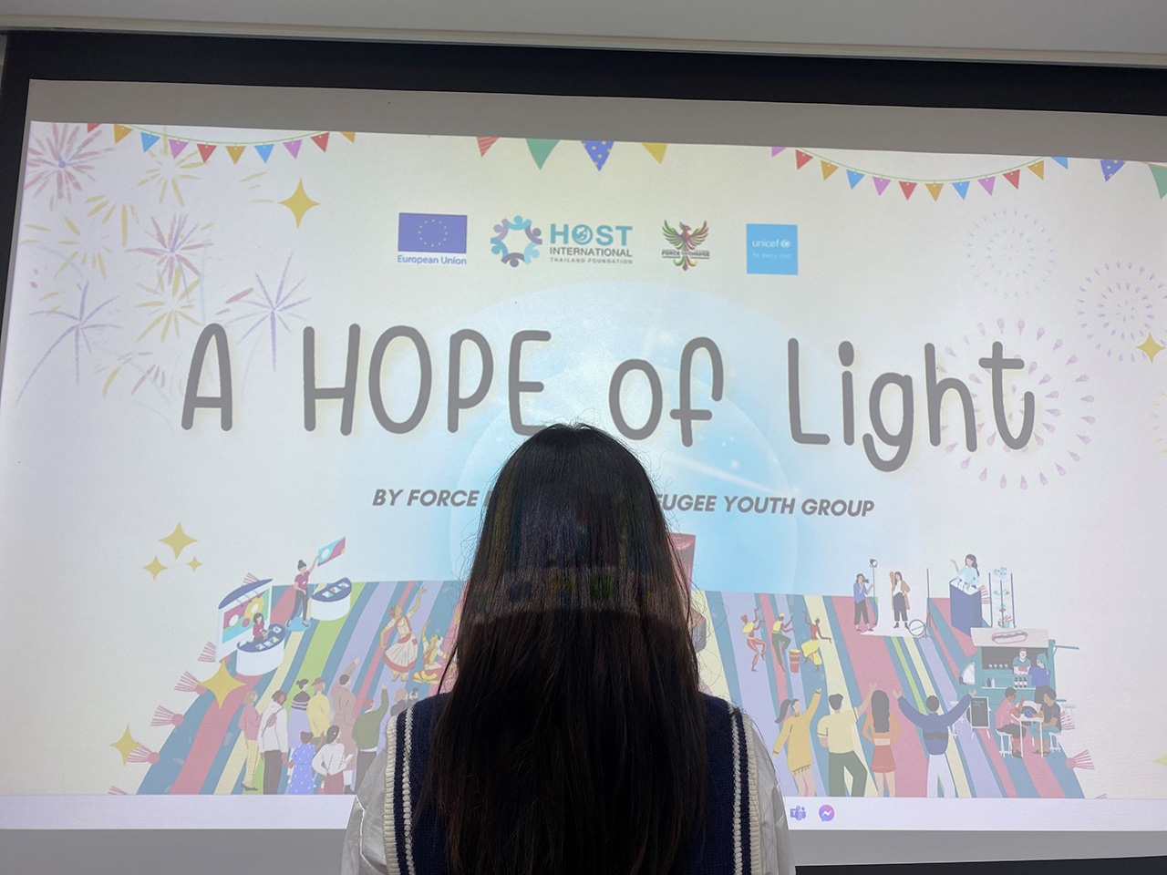 โซเฟีย (นามสมมติ) วัย 16 ปีเป็นหนึ่งในสมาชิกของ Force for Change – กลุ่มเด็กผู้ลี้ภัยในเมืองที่มารวมตัวกันเพื่อเรียกร้องสิทธิของพวกเขา