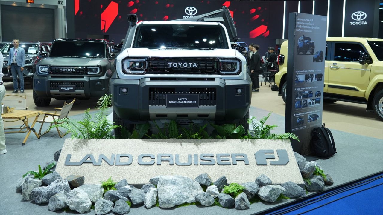 TOYOTA นำเสนอรถยนต์ตอบโจทย์ทุกไลฟ์สไตล์ในงาน Motor Show 2026