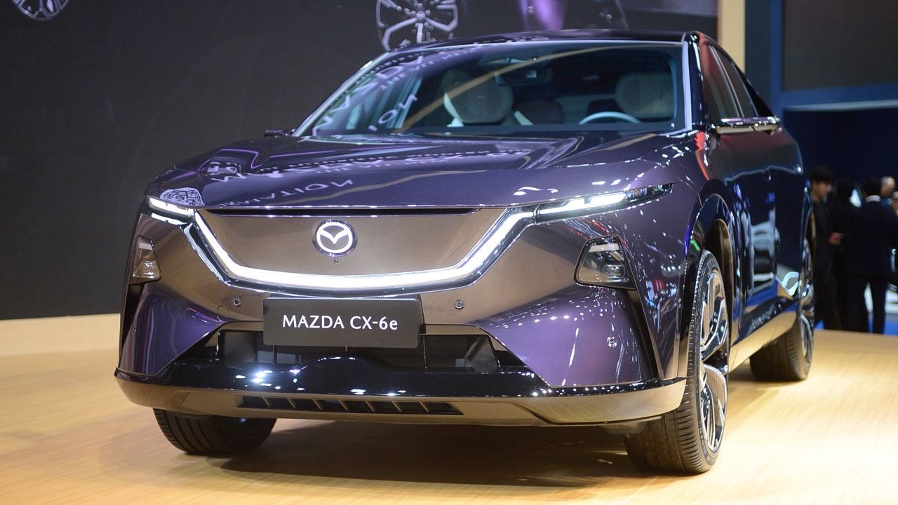 MAZDA เผยโฉมรถไฟฟ้า ALL-NEW MAZDA CX-6e ในงานมอเตอร์โชว์