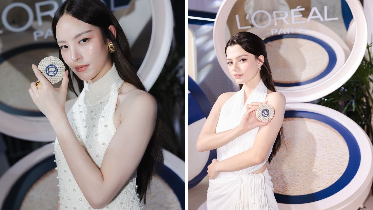 ณิชา-เบ็คกี้ เสิร์ฟลุคซัมเมอร์ เปิดตัวคุชชั่น L’Oréal Paris รุ่นลิมิเต็ด